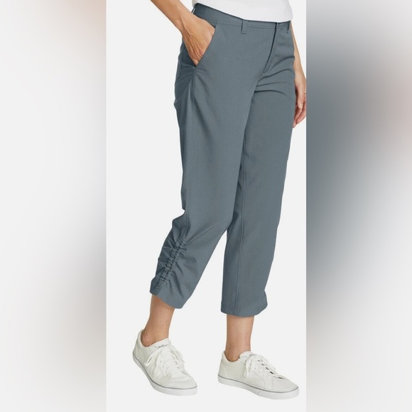 Eddie Bauer Rip Stop Crop Pants size 12 - Picture 1 of 16